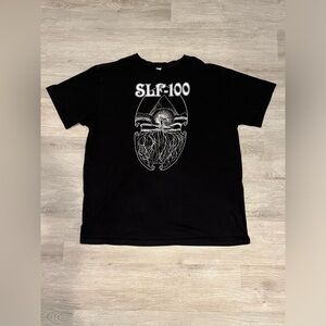 Super sick vintage SLF-100 black and white t-shirt amazing condition